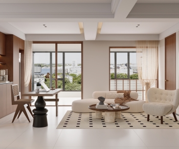 Modern A Living Room-ID:205364949