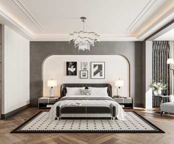 French Style Bedroom-ID:118789749