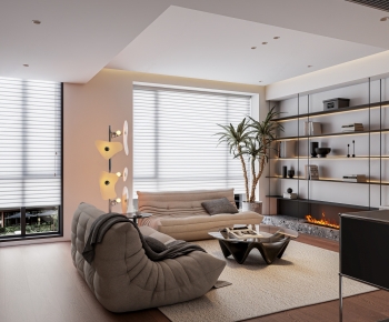 Modern A Living Room-ID:807878022