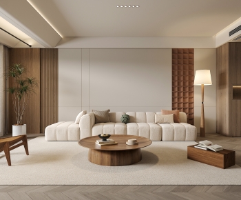 Modern A Living Room-ID:888319028