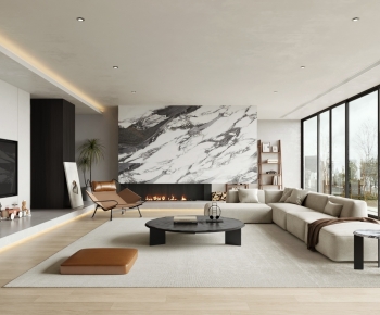 Modern A Living Room-ID:558306931