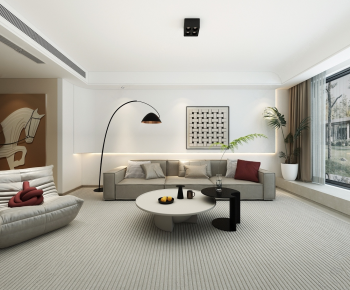 Modern A Living Room-ID:774163017