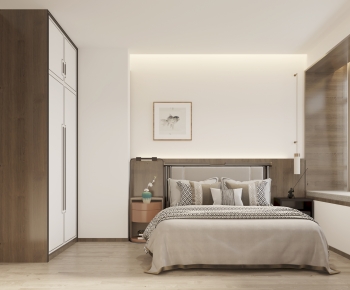 New Chinese Style Bedroom-ID:979391102