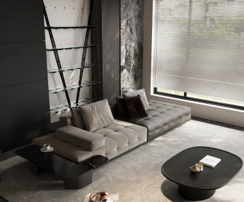 Modern A Living Room-ID:614918957