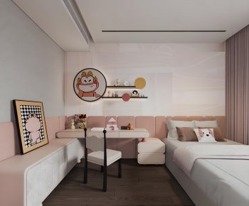 Modern Girl's Room Daughter's Room-ID:894610949