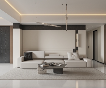 Modern A Living Room-ID:765966895