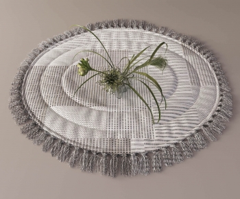 Modern Circular Carpet-ID:943342928