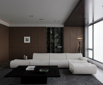 Modern A Living Room-ID:151634938