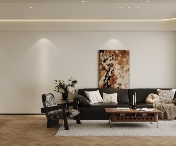 Modern A Living Room-ID:907170856