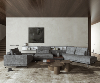 Modern A Living Room-ID:702173957
