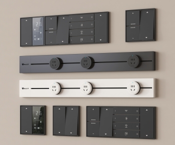 Modern Switch Socket Panel-ID:393893001