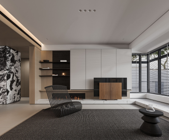 Modern A Living Room-ID:379432929