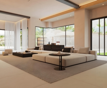 Modern A Living Room-ID:243375067