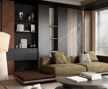 Modern A Living Room-ID:328888943