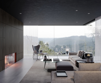 Modern A Living Room-ID:278201101