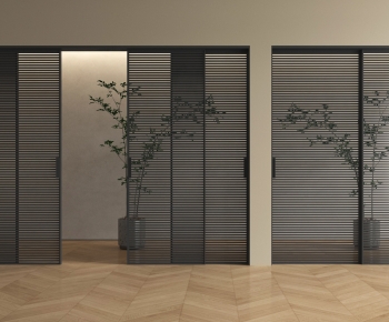 Modern Sliding Door-ID:348057039