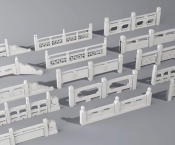 New Chinese Style Guardrail-ID:361857891