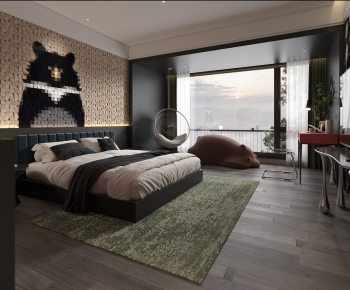 Modern Bedroom-ID:222054001