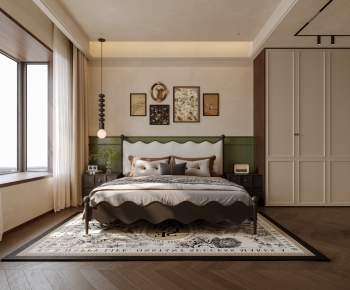 French Style Bedroom-ID:814615962