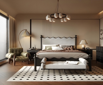 French Style Bedroom-ID:916348937