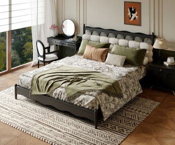 French Style Double Bed-ID:262707955