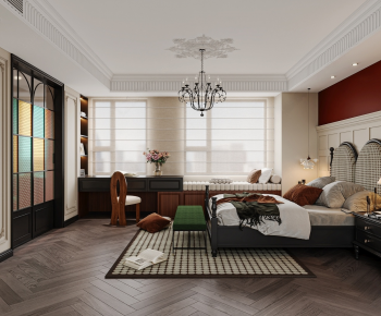 French Style Bedroom-ID:261838918