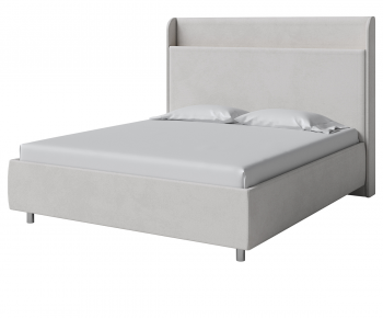 Modern Double Bed-ID:653856995