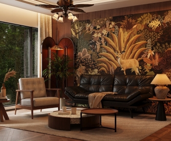 Modern A Living Room-ID:855735063