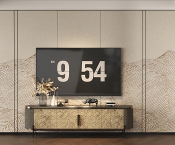 Modern TV Wall-ID:799963952