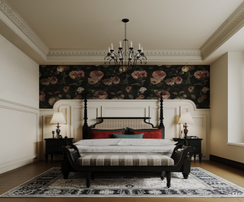 French Style Bedroom-ID:618846896