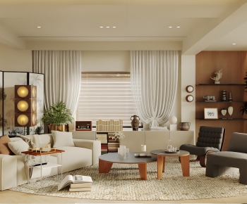 Modern A Living Room-ID:477735045