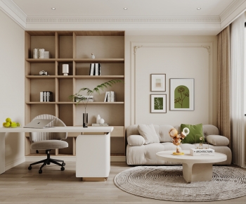 French Style Study Space-ID:214920043