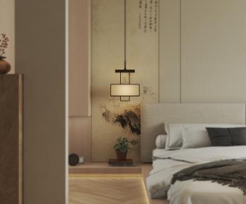 New Chinese Style Bedroom-ID:974409103
