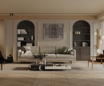 Modern A Living Room-ID:999530088