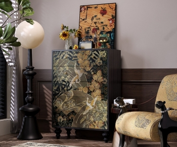 French Style Decorative Cabinet-ID:109748873