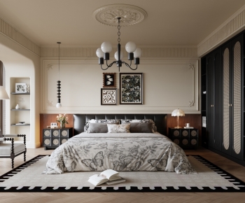French Style Bedroom-ID:390069968