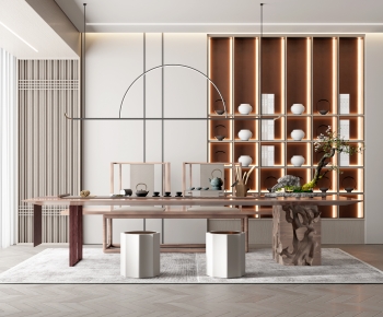 New Chinese Style Tea House-ID:974612009