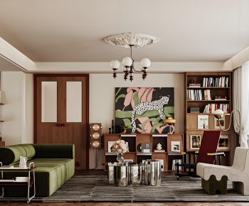 Modern A Living Room-ID:709409794