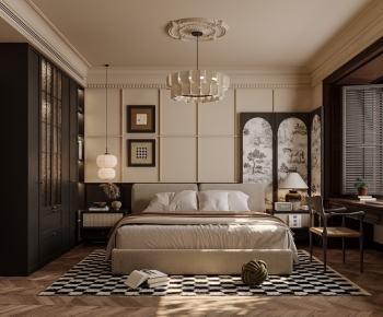 French Style Bedroom-ID:590547089