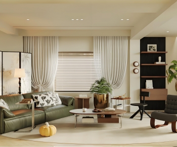 Modern A Living Room-ID:500585084