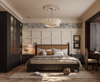 French Style Bedroom-ID:847393998