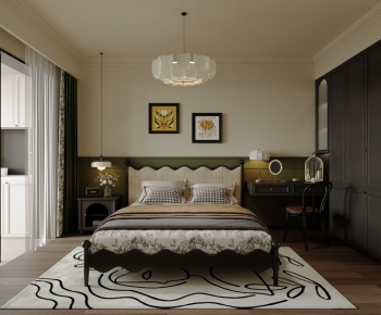 French Style Bedroom-ID:355824953