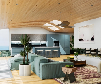 Nordic Style A Living Room-ID:767942912