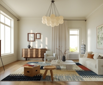 Modern A Living Room-ID:275949003