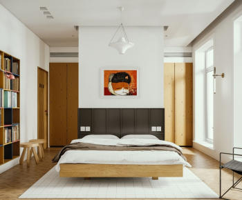 Nordic Style Bedroom-ID:429873941