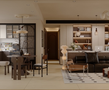 Modern A Living Room-ID:935359005