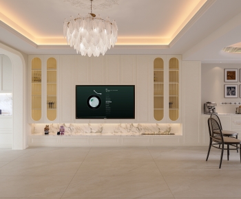 French Style A Living Room-ID:991508014