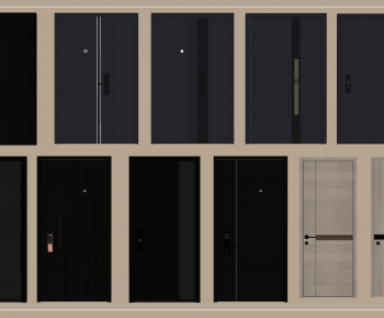 Modern Entrance Door-ID:840200906