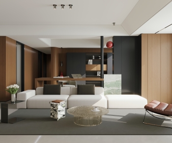 Modern A Living Room-ID:357476008