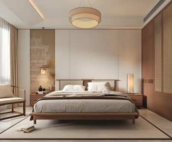New Chinese Style Bedroom-ID:279623037